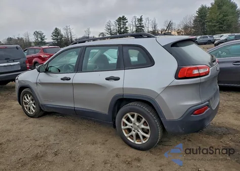 2015 Jeep Cherokee Sport from USA, damaged, VIN 1C4PJLAB1FW656811